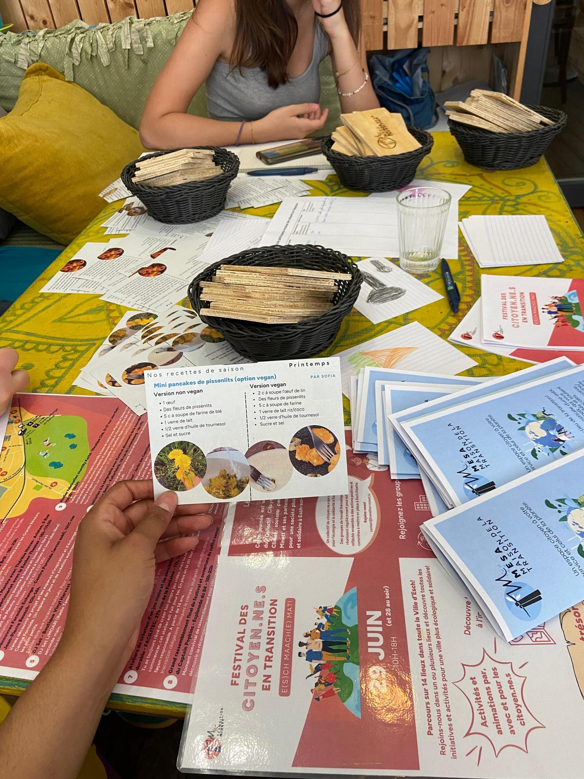 Organic baskets workshop at MESA